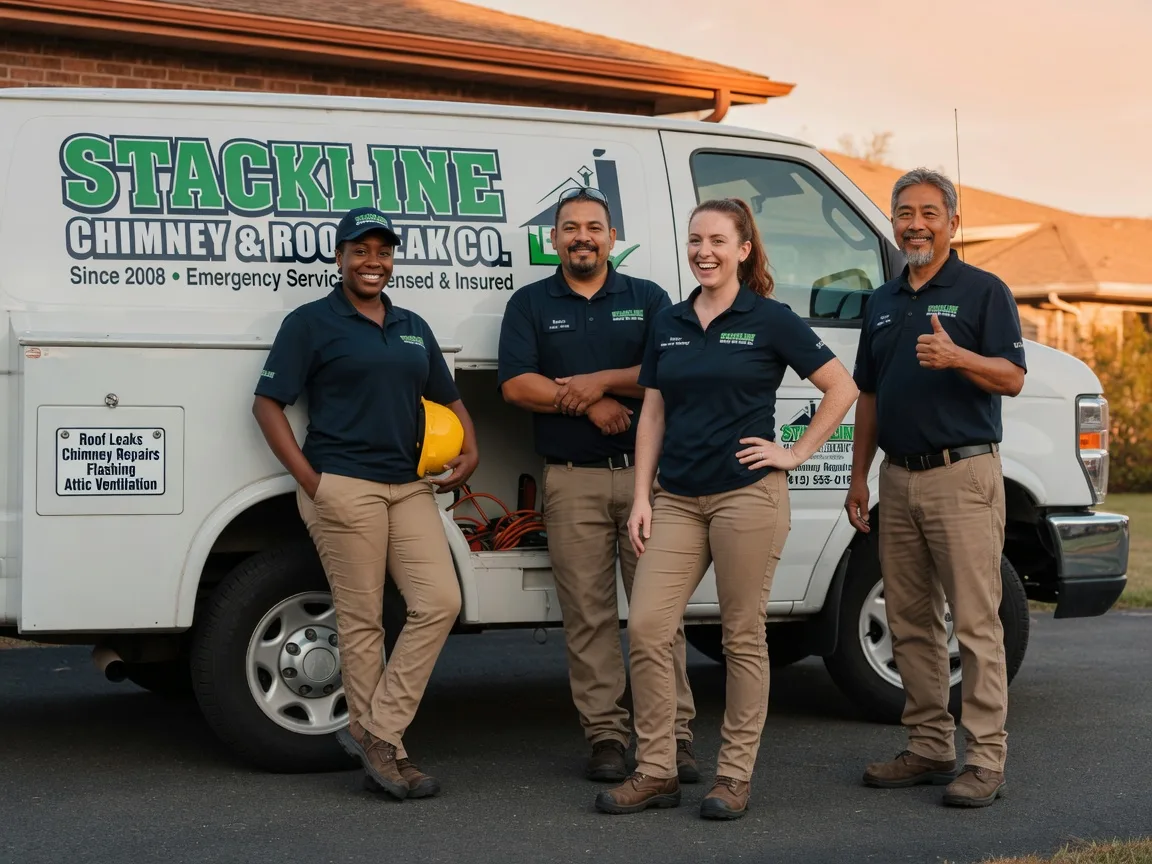 Chimney flashing repair company in Milford, MI
